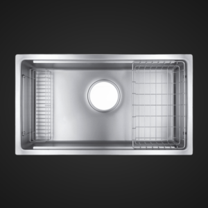 Chậu rửa bát 1 hố Shigeru LE JSM-K 2F FS phòng sạch chính hãng