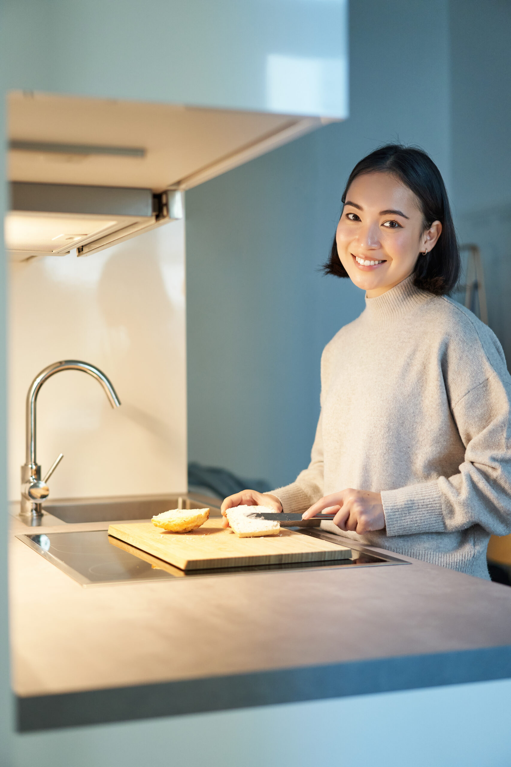 Khách hàng Minh Anh sử dụng chậu rửa bát Shigeru
