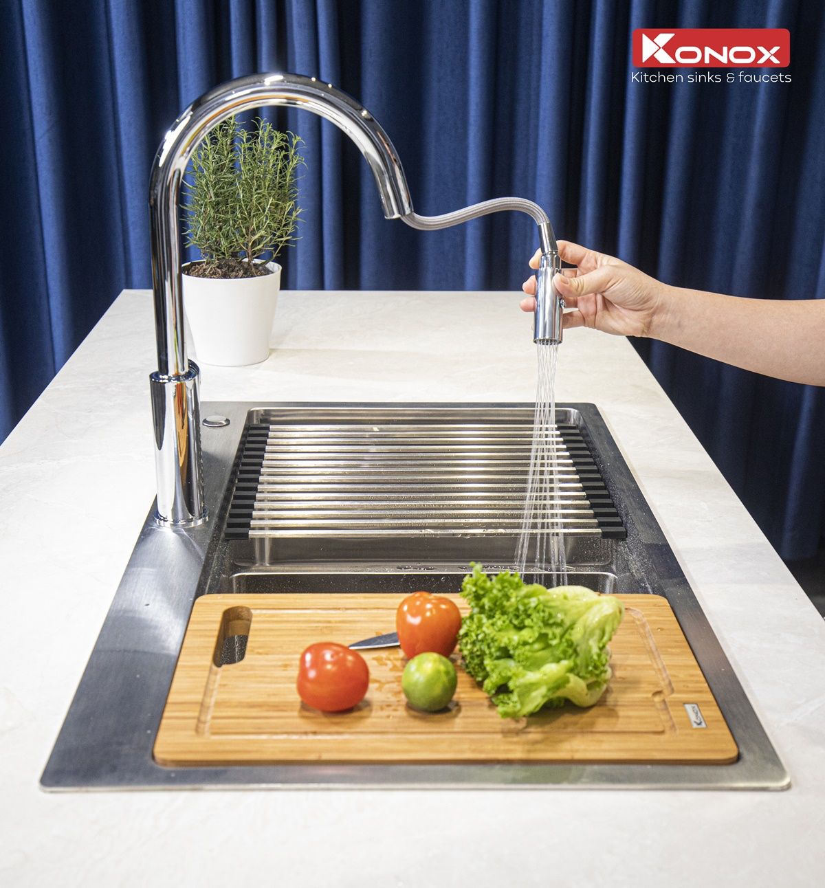 Vòi rửa bát KVK công nghệ Nhật Bản
